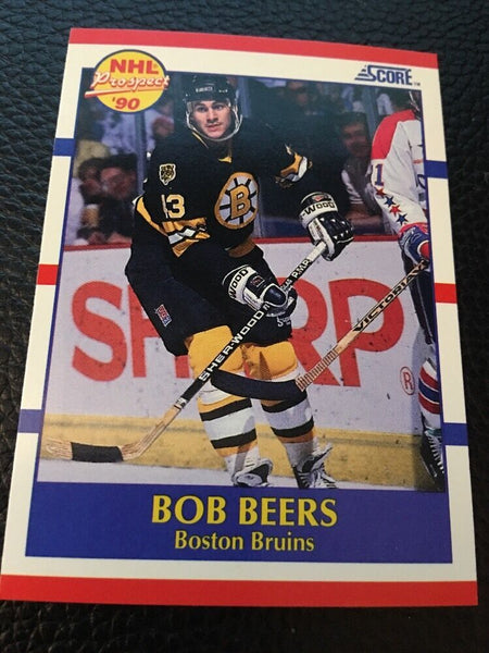 Bob Beers Bruins 1990-1991 Score Prospect#385