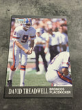 David Treadwell Broncos 1991 Fleer Ultra #42