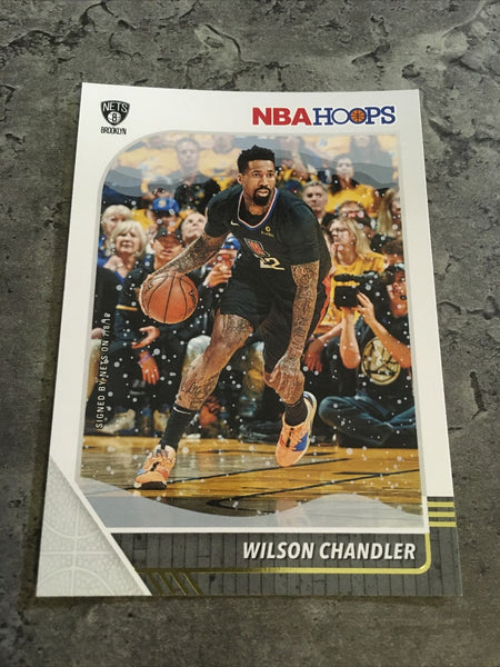 Wilson Chandler Nets 2019-20 Panini NBA Hoops Winter #86