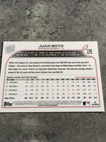 Juan Soto Nationals 2022 Topps #150