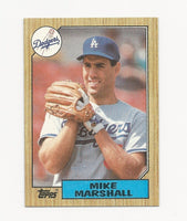 Mike Marshall Dodgers 1987 Topps #664