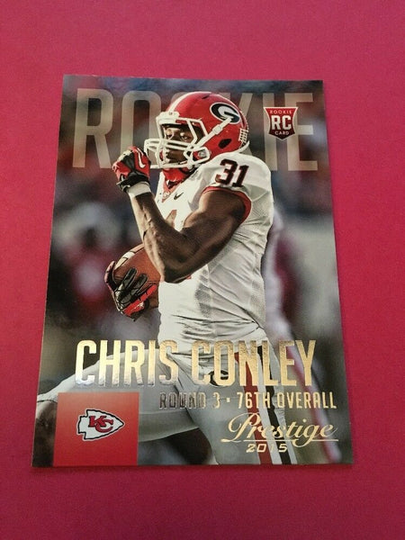 Chris Conley Chiefs 2015 Prestige Rookie #217