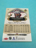 Corey Crawford Blackhawks 2016-2017 Fleer Showcase #13