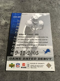 Mike Williams  Lions 2006 Upper Deck Rookie Debut Game #GDD-MW