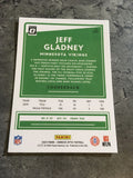Jeff Gladney Vikings 2020 Panini Donruss Optic Rookie #106