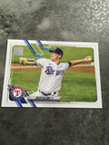 Kolby Allard Rangers 2021 Topps Update #US123
