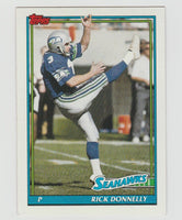 Rick Donnelly Seahawks 1991 Topps #284