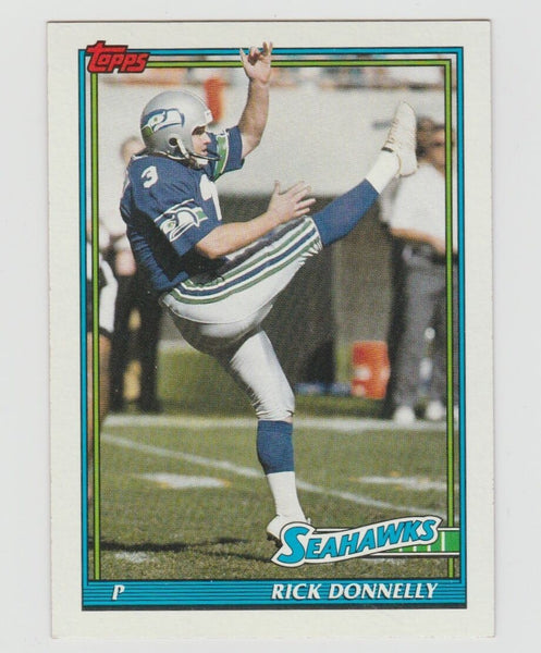 Rick Donnelly Seahawks 1991 Topps #284