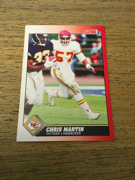 Chris Martin Chiefs 1991 Score #157
