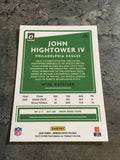 John Hightower IV Eagles 2020 Panini Donruss Optic Rookie #128