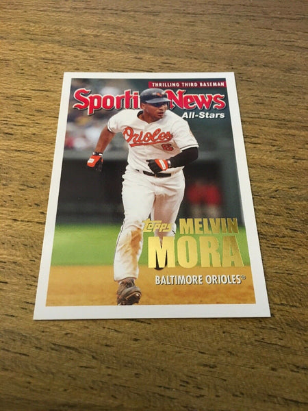 Melvin Mora Orioles 2005 Topps Sporting News#359