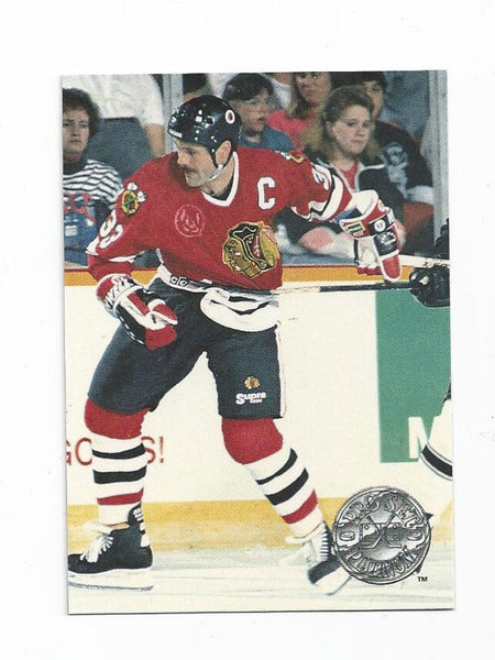 Dirk Graham Blackhawks 1991-1992 Pro Set Platinum #23