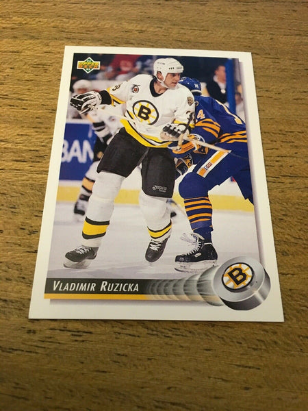 Vladimir Ruzicka Bruins 1992-1993 Upper Deck#258