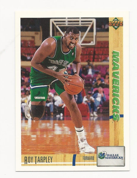 Roy Tarpley Mavericks 1991-1992 Upper Deck #152