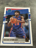 Isaiah Stewart Pistons 2020-2021 Donruss  Rookie# 233