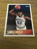 Samaki Walker Mavericks 1996-1997 Topps #181