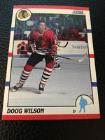 Doug Wilson Blackhawks 1990-1991 Score #280