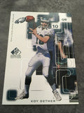 Koy Detmer Eagles 1999 SP Signature #91