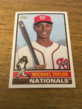 Michael Taylor Nationals 2015 Topps Archives Rookie #135