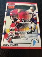 Doug Wilson Blackhawks 1990-1991 Score All Star Second Team #320