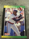 Devon White Angels 1989 Donruss #213