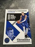 Kristaps Porzingis Mavericks 2019-2020 Panini Chronicles #11