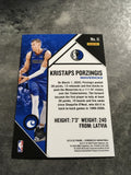 Kristaps Porzingis Mavericks 2019-2020 Panini Chronicles #11