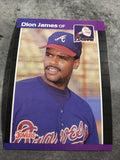 Dion James Braves 1989 Donruss #340