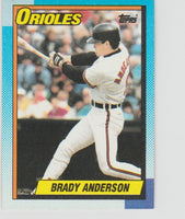 Brady Anderson Orioles 1990 Topps #598