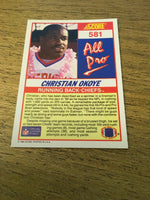Christian Okoye Chiefs 1990 Score All Pro #581