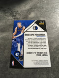 Kristaps Porzingis Mavericks 2019-2020 Panini Chronicles Green#11