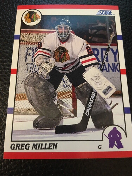 Greg Millen Blackhawks 1990-1991 Score #42