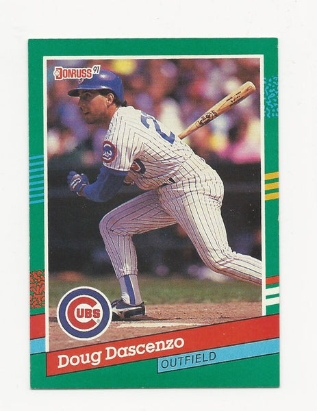 Doug Dascenzo Cubs 1991 Donruss #749