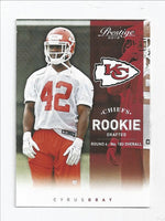 Cyrus Gray Chiefs 2012 Prestige Rookie #250