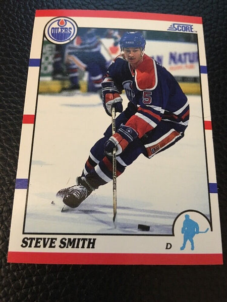 Steve Smith Oilers 1990-1991 Score #129