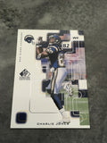Charlie Jones Chargers 1999 SP Signatures #104