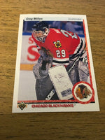 Greg Millen Blackhawks 1990-1991 Upper Deck #213