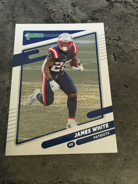 James White Patriots 2021 Panini Donruss #50