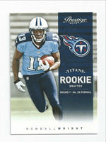 Kendall Wright Titans 2012 Prestige Rookie #271A