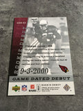 Thomas Jones  Cardinals 2006 Upper Deck Rookie Debut Game #GDD-TJ