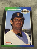 Don Robinson Giants 1989 Donruss #571