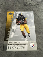 Willie Parker  Steelers 2006 Upper Deck Rookie Debut Game #GDD-WP