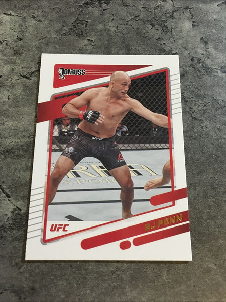 BJ Penn UFC 2022 Panini Donruss #156