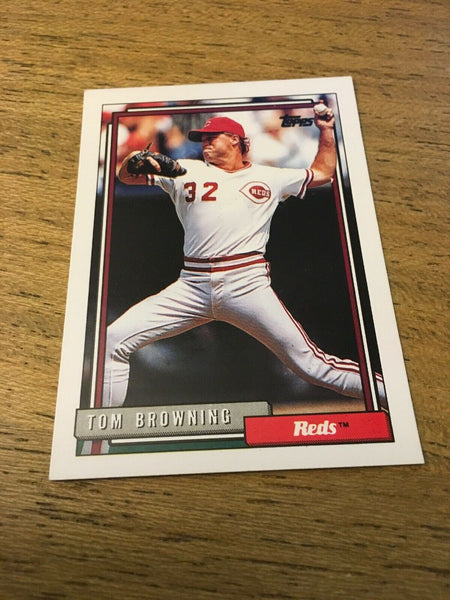 Tom Browning Reds 1992 Topps #339