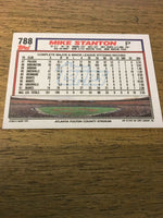 Mike Stanton Braves 1992 Topps #788