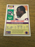 Perry Williams Giants 1990 Score #471