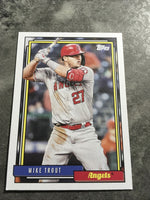 Mike Trout Angels 2021 Topps Update 1992 Redux#T92-3