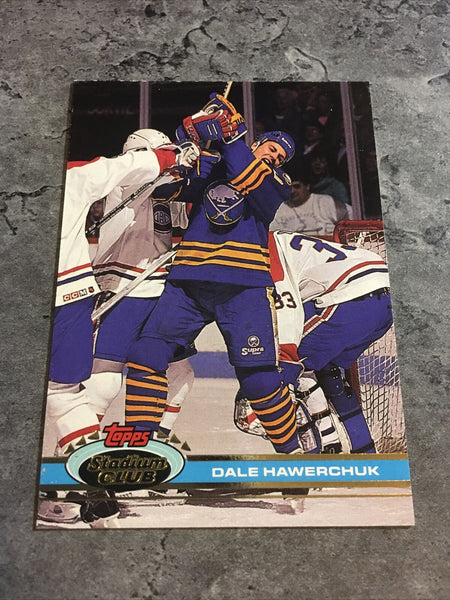 Dale Hawerchuk Sabres 1991-92 Topps Stadium Club #312