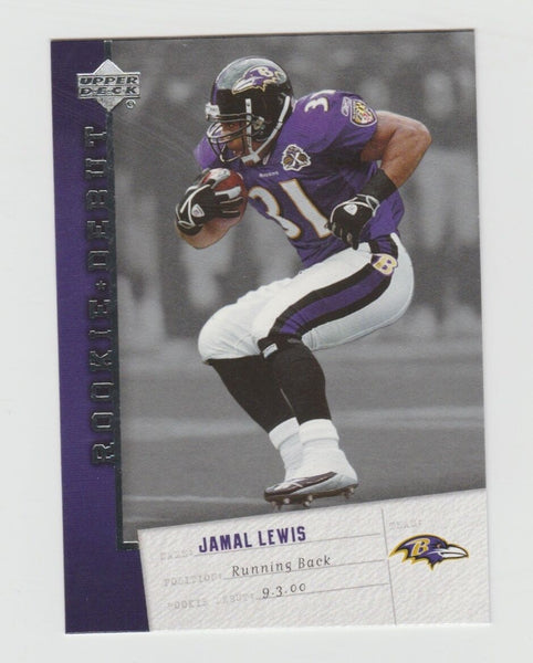 Jamal Lewis Ravens 2006 Upper Deck Rookie Debut #7