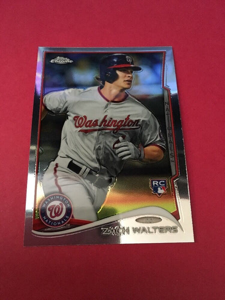 Zach Walters Nationals 2014 Topps Chrome Rookie #62